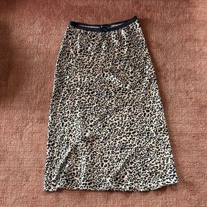 Leopard Print Women's Skirt